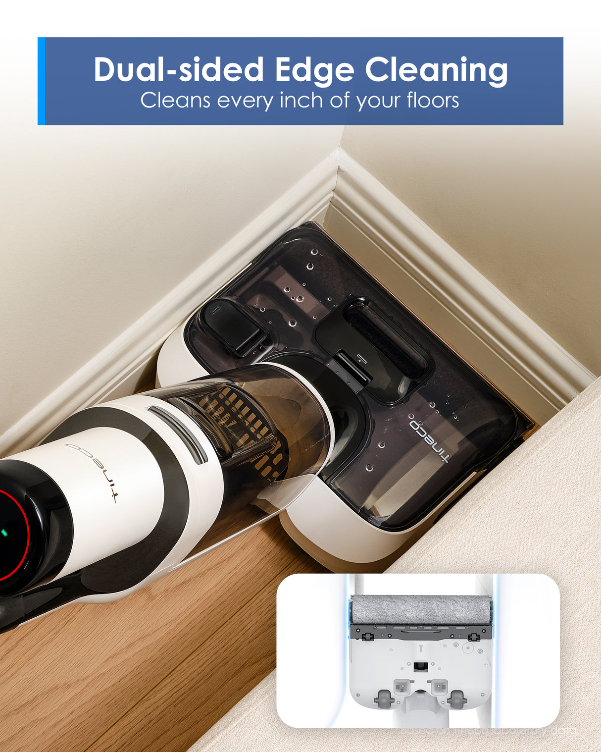 Tineco FLOOR ONE S6 Stretch Lite Wet Dry Vacuum Cleaner, best vacuum cleaner, handheld vacuum, best cordless vacuum for pet hair, tineco vacuum cleaner, best vacuum for pet hair, best cordless vacuum canada