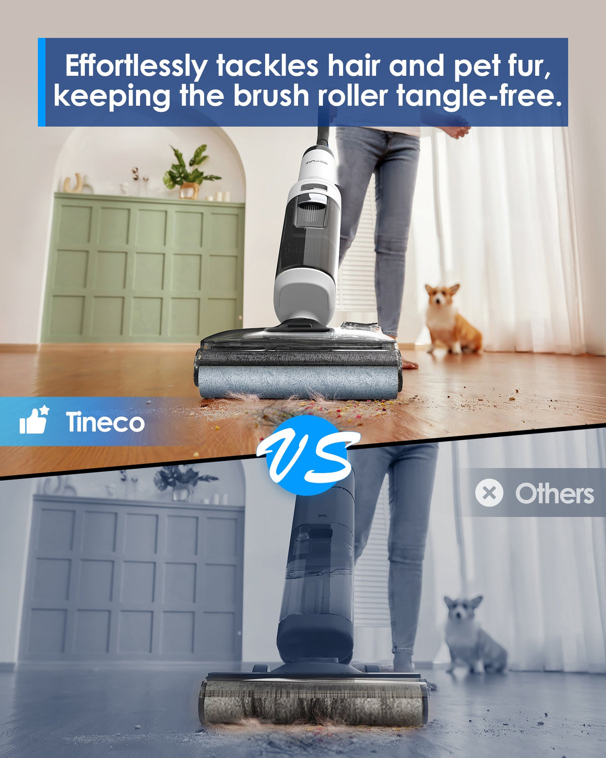 Tineco FLOOR ONE S6 Stretch Lite Wet Dry Vacuum Cleaner, best vacuum cleaner, handheld vacuum, best cordless vacuum for pet hair, tineco vacuum cleaner, best vacuum for pet hair, best cordless vacuum canada