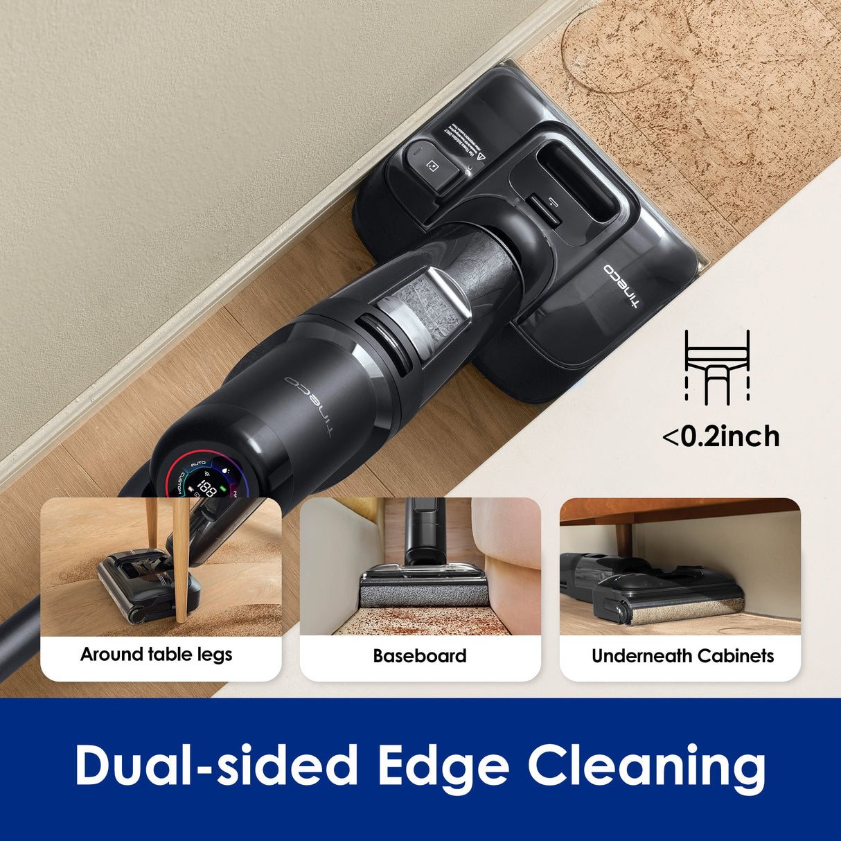 Tineco FLOOR ONE S7 Stretch Ultra Cordless Wet Dry Vacuum Cleaner, best vacuum cleaner, handheld vacuum, best cordless vacuum for pet hair, tineco vacuum cleaner, best vacuum for pet hair, best cordless vacuum canada
