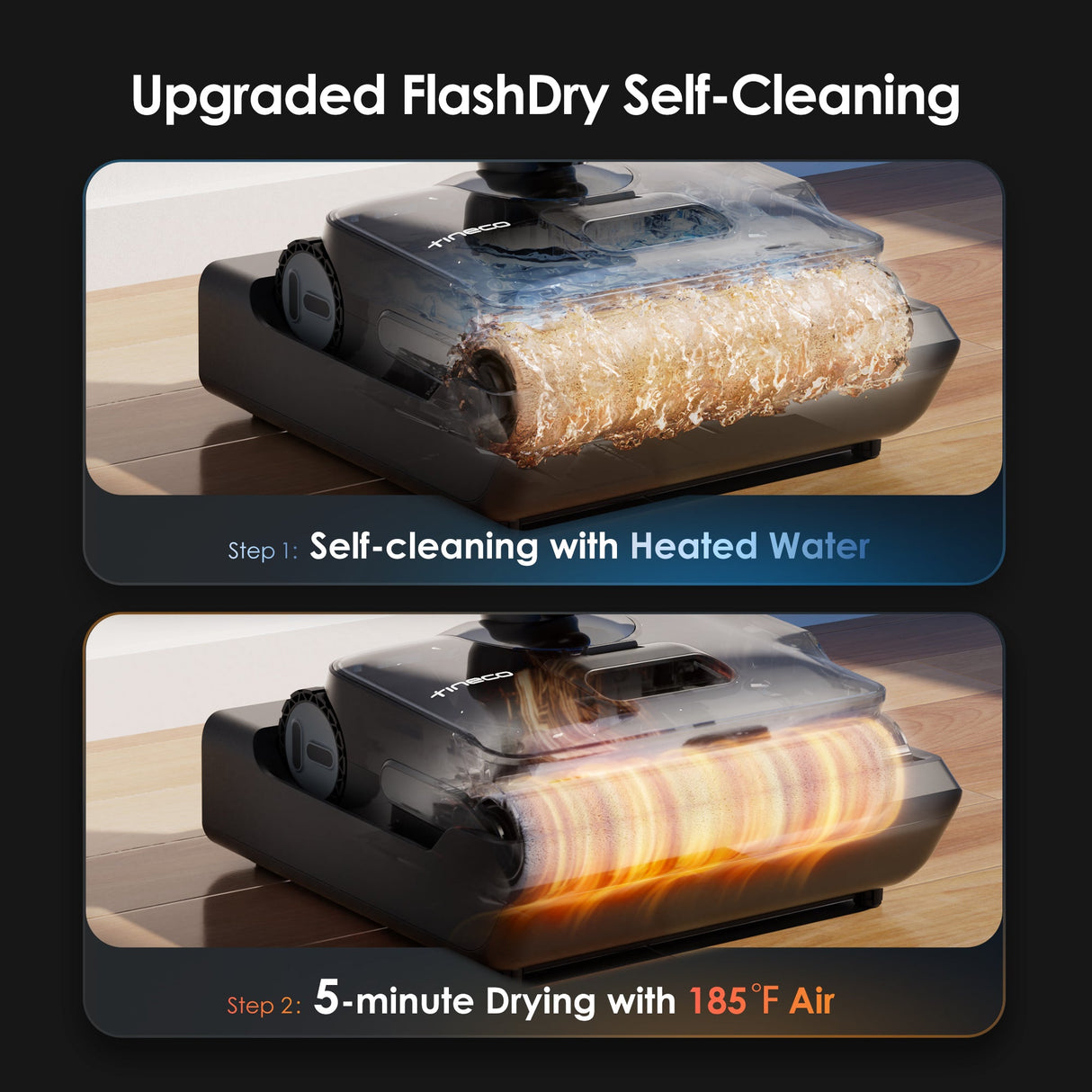 Tineco FLOOR ONE S9 Artist Pro Wet Dry Vacuum Cleaner, vacuum cleaner, cordless vacuum, tineco vacuum cleaner, best vacuum for pet hair, best cordless vacuum canada