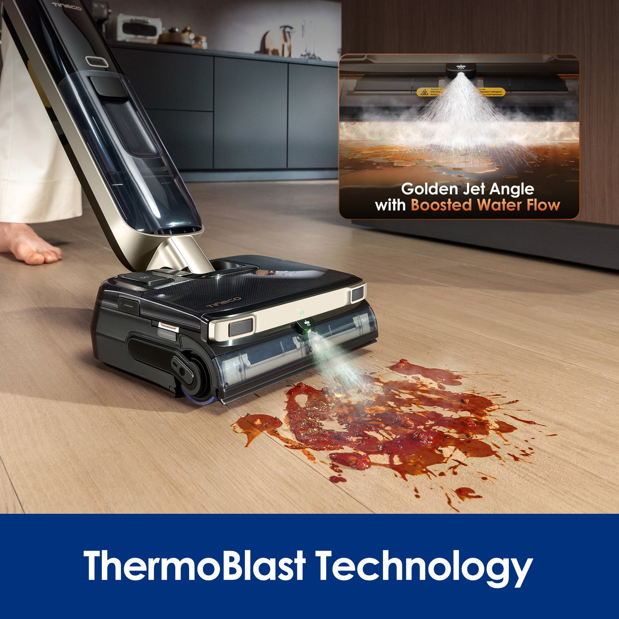 Tineco FLOOR ONE S9 Master Wet Dry Vacuum Cleaner - Tineco CA