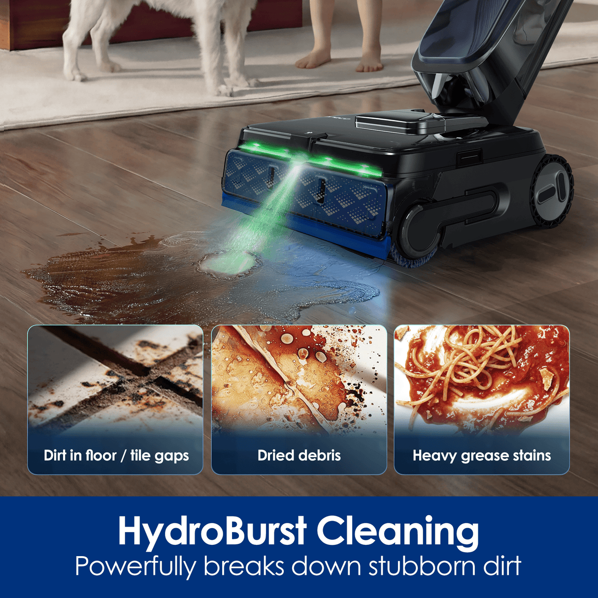 Tineco FLOOR ONE STATION S9 Scientist Pro Wet Dry Vacuum Cleaner - Tineco CA