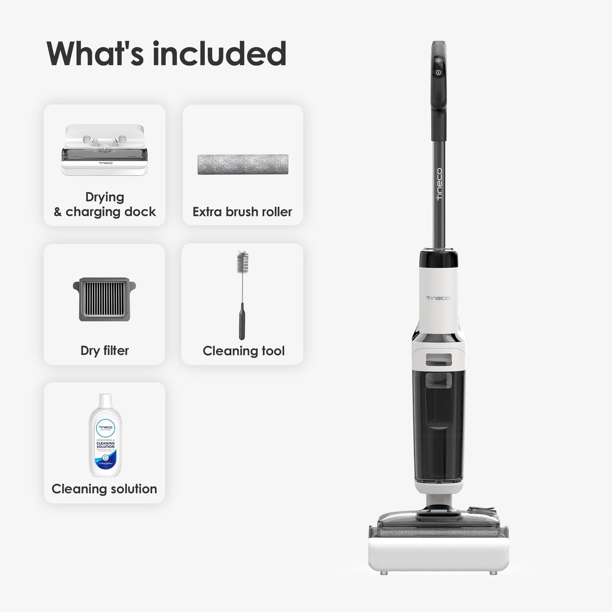 Tineco FLOOR ONE STRETCH S6 Wet Dry Vacuum Cleaner, best vacuum cleaner, handheld vacuum, best cordless vacuum for pet hair, tineco vacuum cleaner, best vacuum for pet hair, best cordless vacuum canada