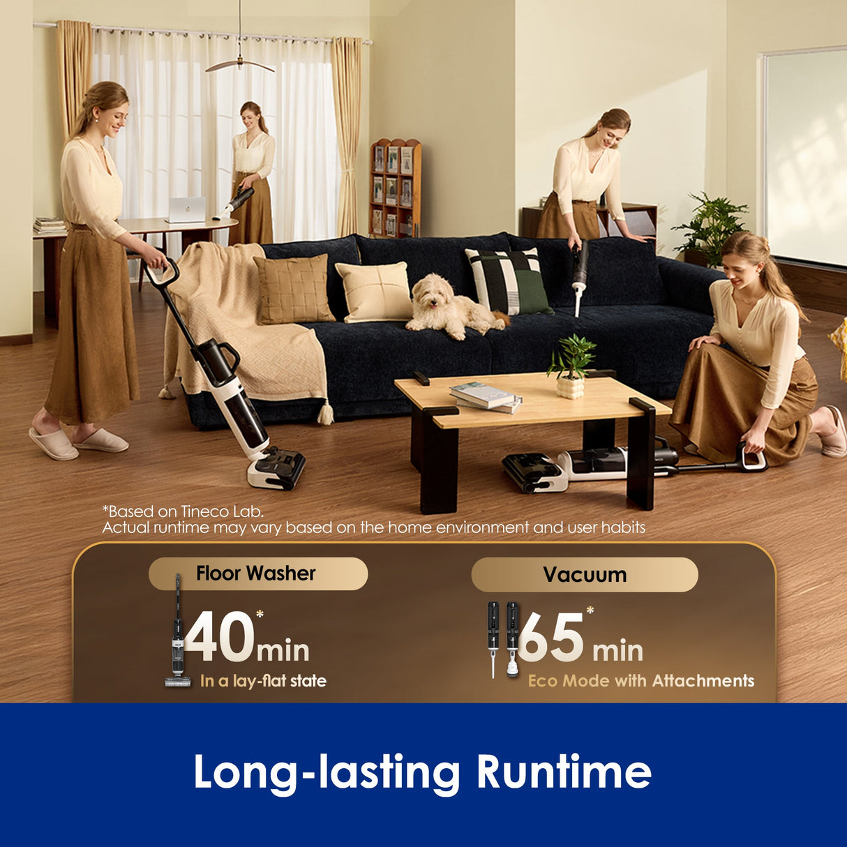 Tineco FLOOR ONE SWITCH S6 Stretch Breeze Wet Dry Vacuum Cleaner - Tineco CA