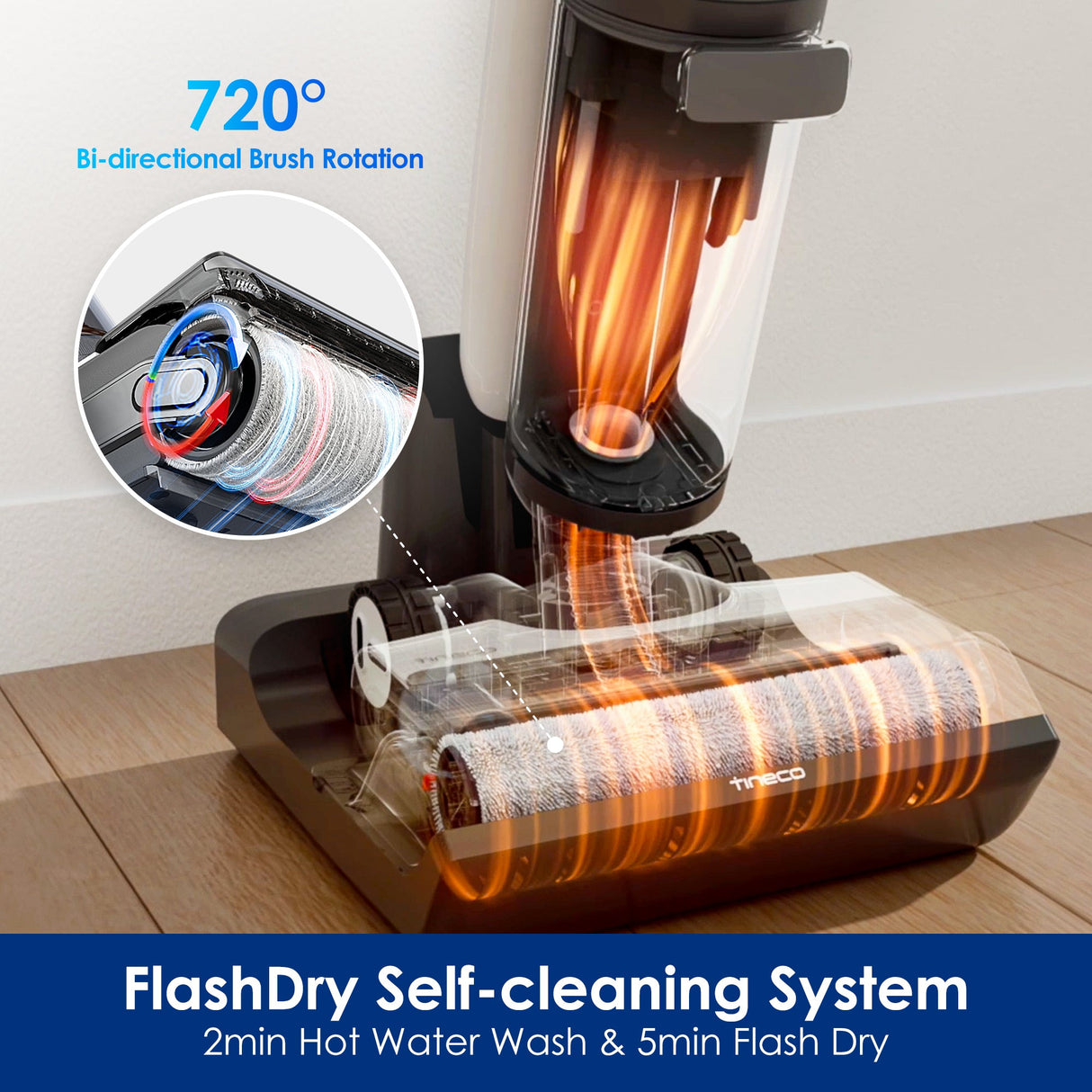 Tineco FLOOR ONE SWITCH S7 Wet Dry Vacuum Cleaner - Tineco CA