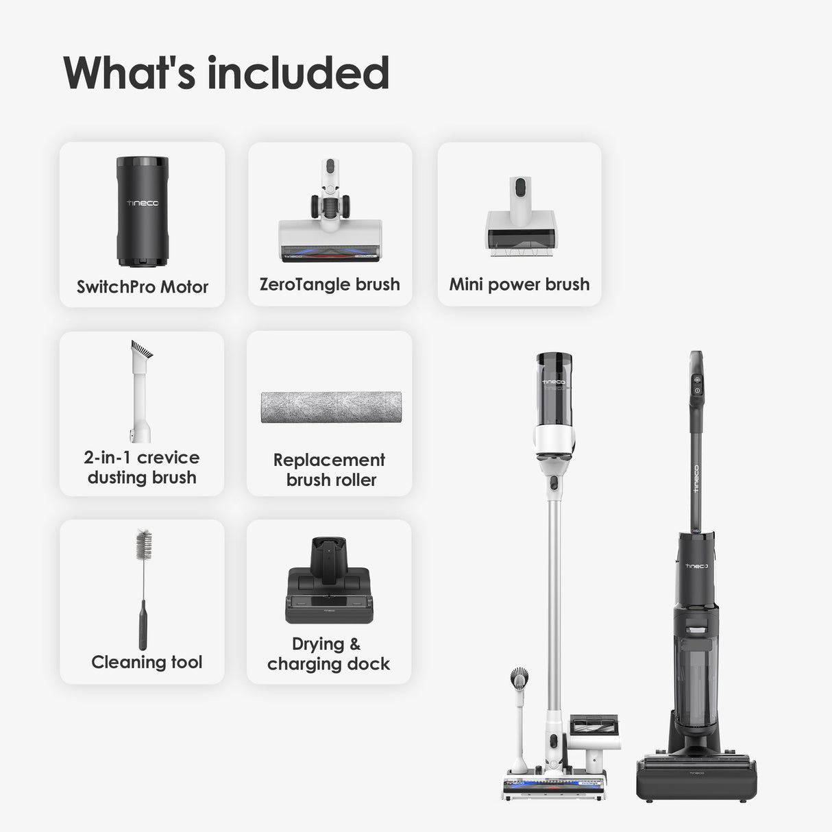 Tineco FLOOR ONE SWITCH S7 Wet Dry Vacuum Cleaner - Tineco CA
