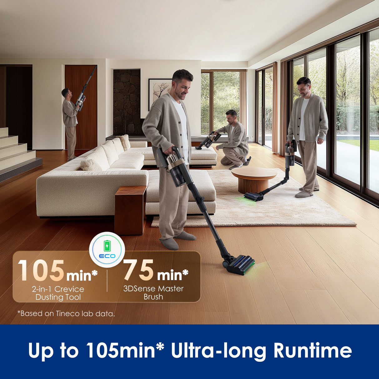 Tineco Pure ONE A90S Cordless Stick Vacuum Cleaner - Tineco CA