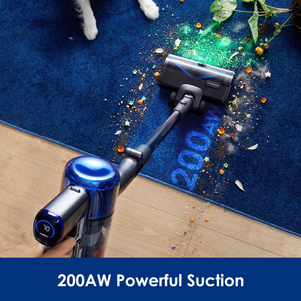 Tineco PURE ONE S70 Cordless Stick Vacuum Cleaner, cordless vacuum, tineco vacuum cleaner, best vacuum for pet hair, best cordless vacuum canada