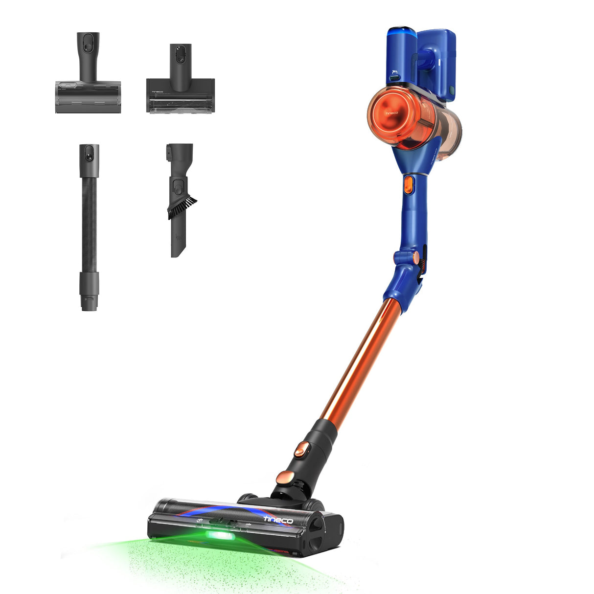 Tineco PURE ONE S70 Cordless Stick Vacuum Cleaner - Blue Orange - Tineco CA