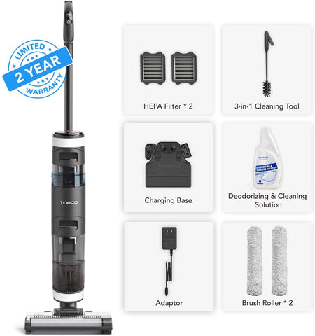 Tineco FLOOR ONE S3 Cordless, Lightweight, Smart Wet/Dry Vacuum Cleaner - Tineco CA