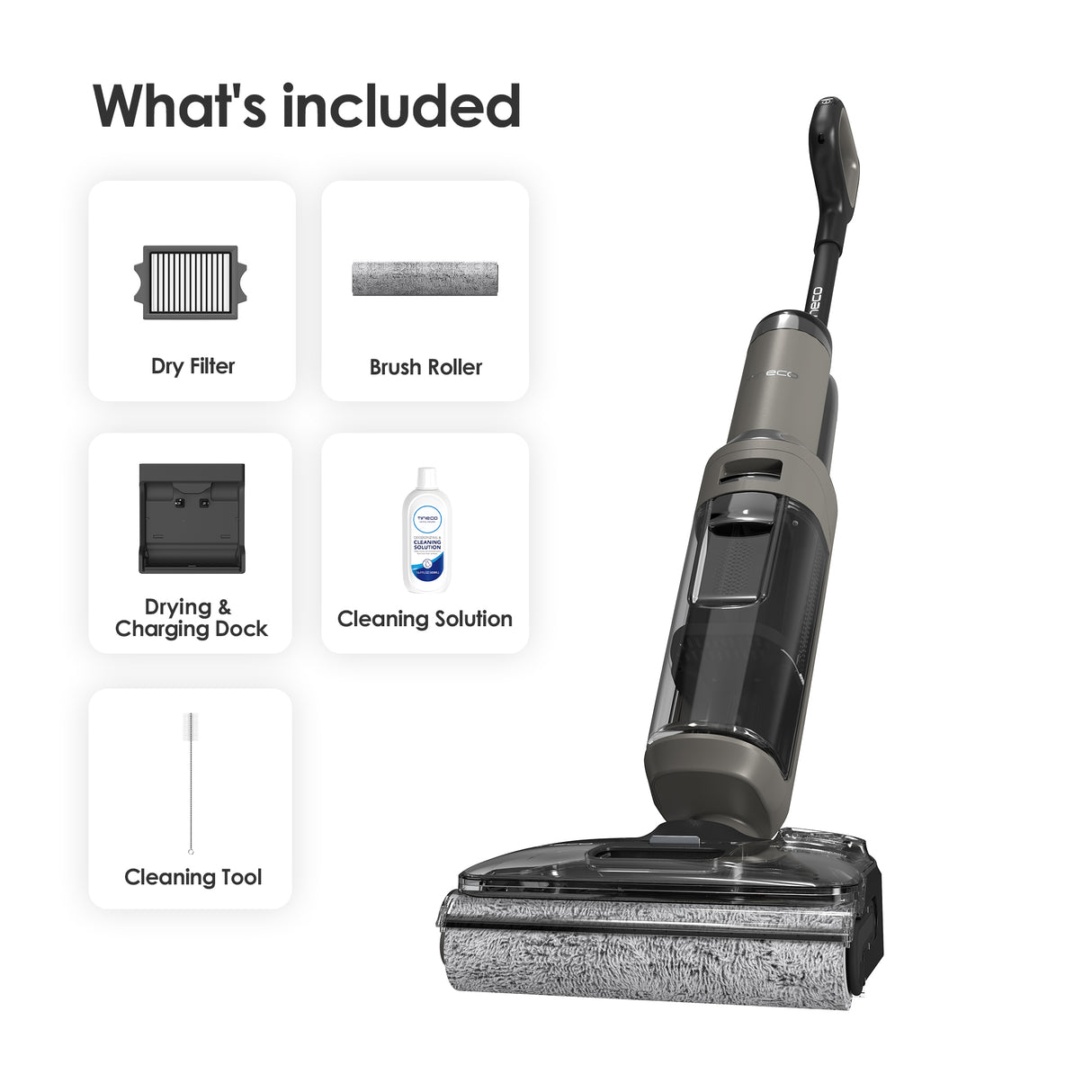Tineco FLOOR ONE i6 Stretch Cordless Wet Dry Vacuum Cleaner