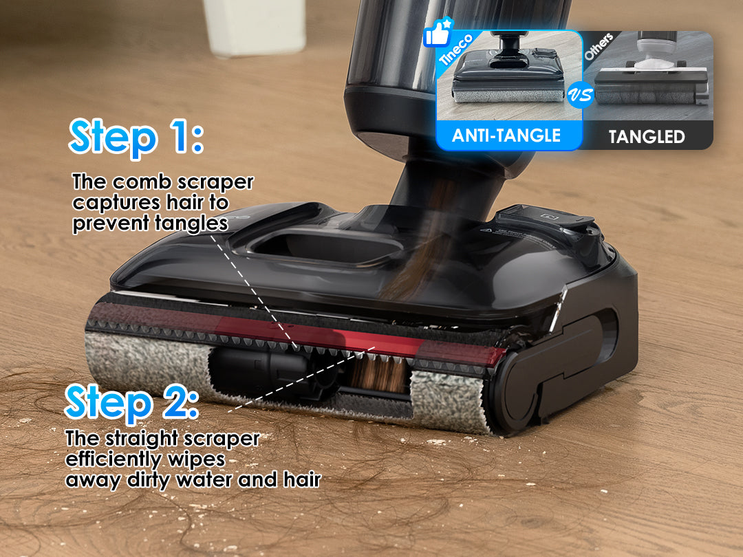 Tineco FLOOR ONE S7 Stretch Ultra Cordless Wet Dry Vacuum Cleaner, best vacuum cleaner, handheld vacuum, best cordless vacuum for pet hair, tineco vacuum cleaner, best vacuum for pet hair, best cordless vacuum canada