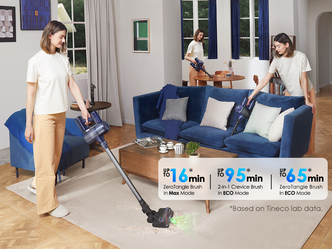 Tineco PURE ONE S50 Cordless Stick Vacuum Cleaner, cordless vacuum, tineco vacuum cleaner, best vacuum for pet hair, best cordless vacuum canada