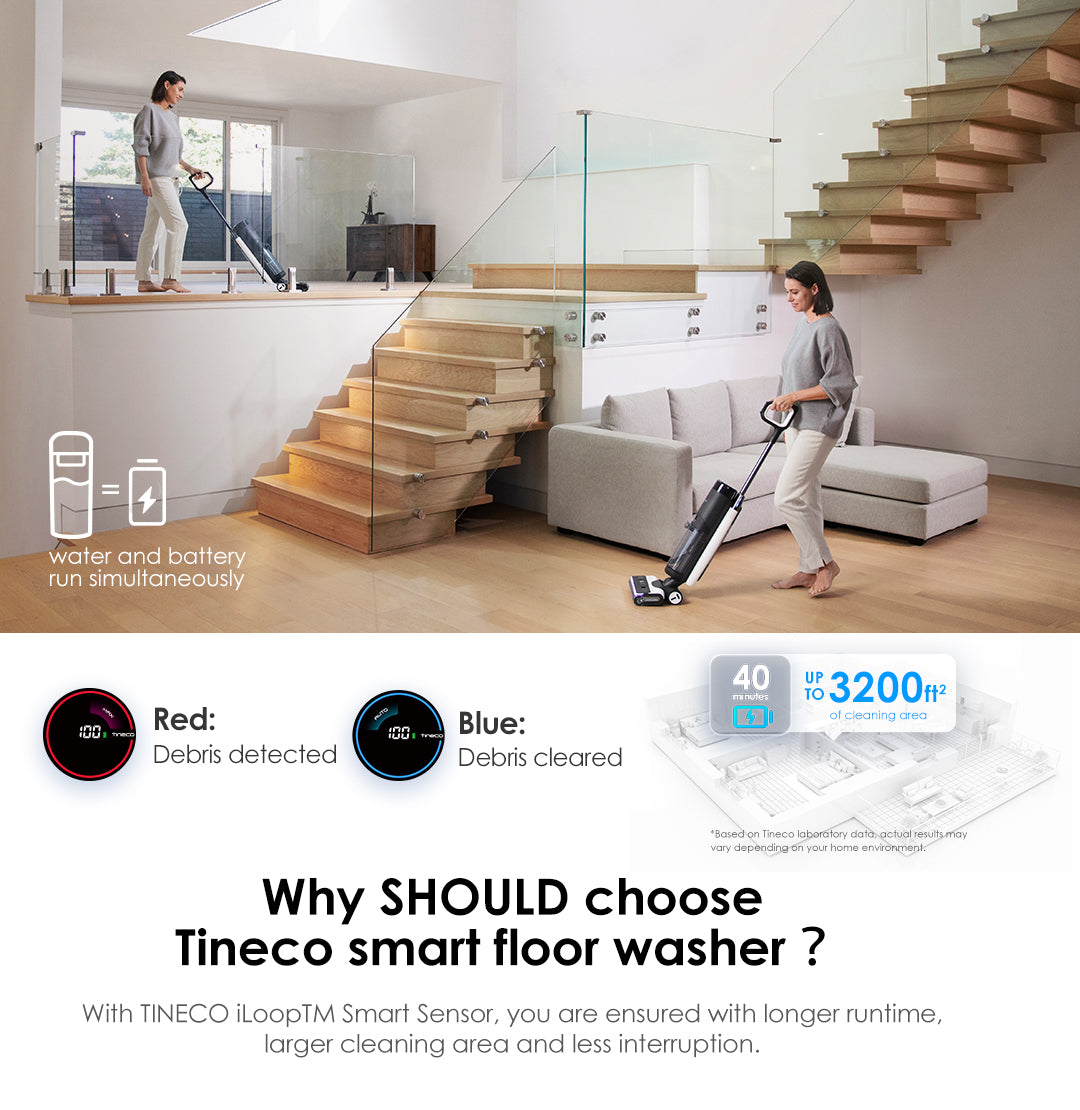 Tineco FLOOR ONE S7 PRO Smart Wet Dry Vacuum Cleaner