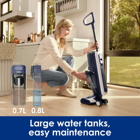 Tineco Floor One S5 Intelligent Aspirateur Eau et Poussière sans Fil
