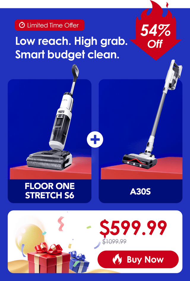 FLOOR ONE STRETCH S6 + A30S - Tineco CA