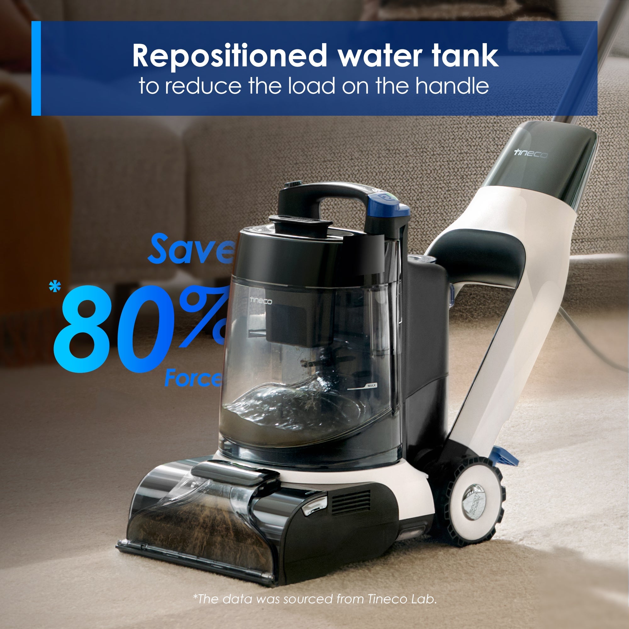 Tineco Carpet One Cruiser Smart Carpet Cleaner - Tineco CA