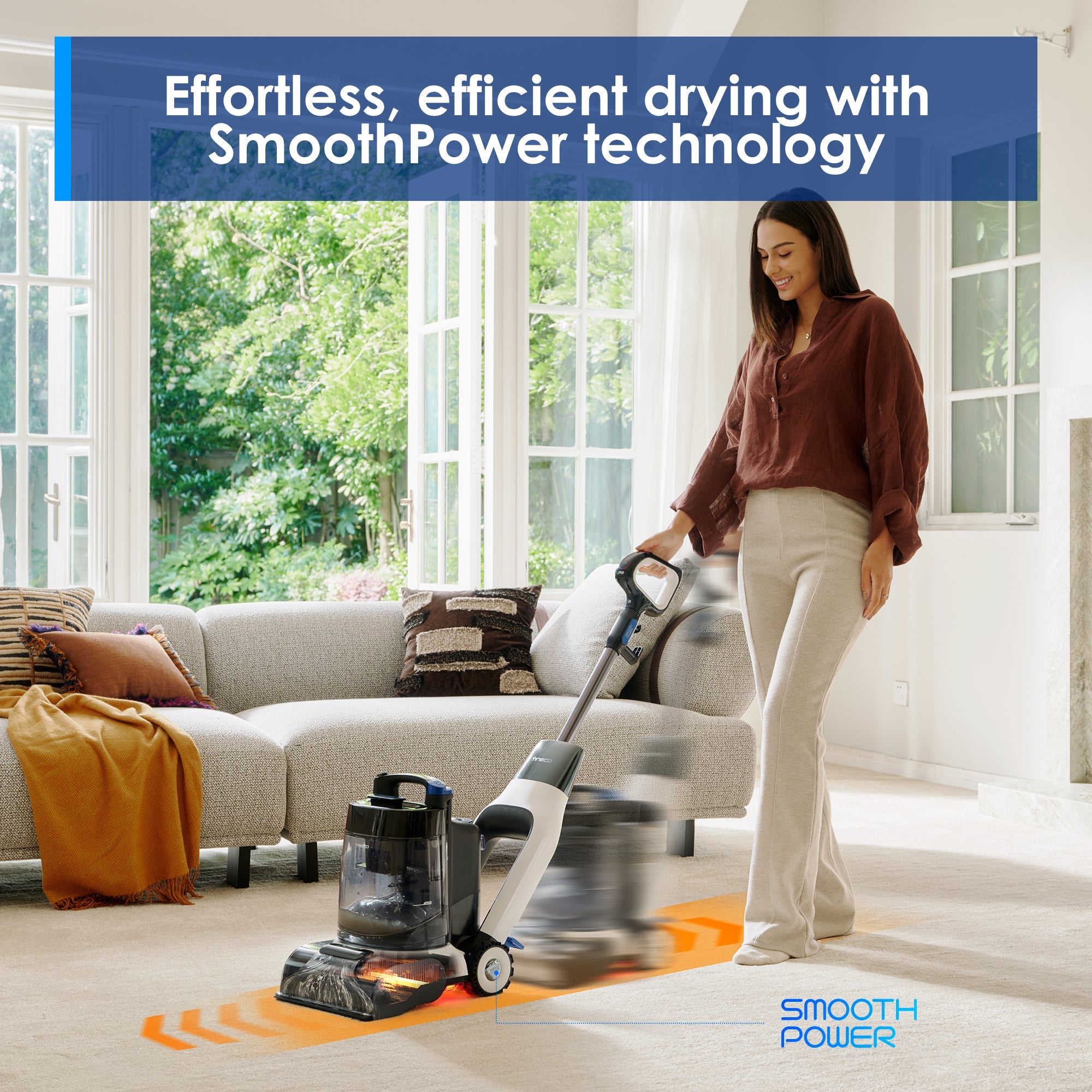 Tineco Carpet One Cruiser Smart Carpet Cleaner - Tineco CA