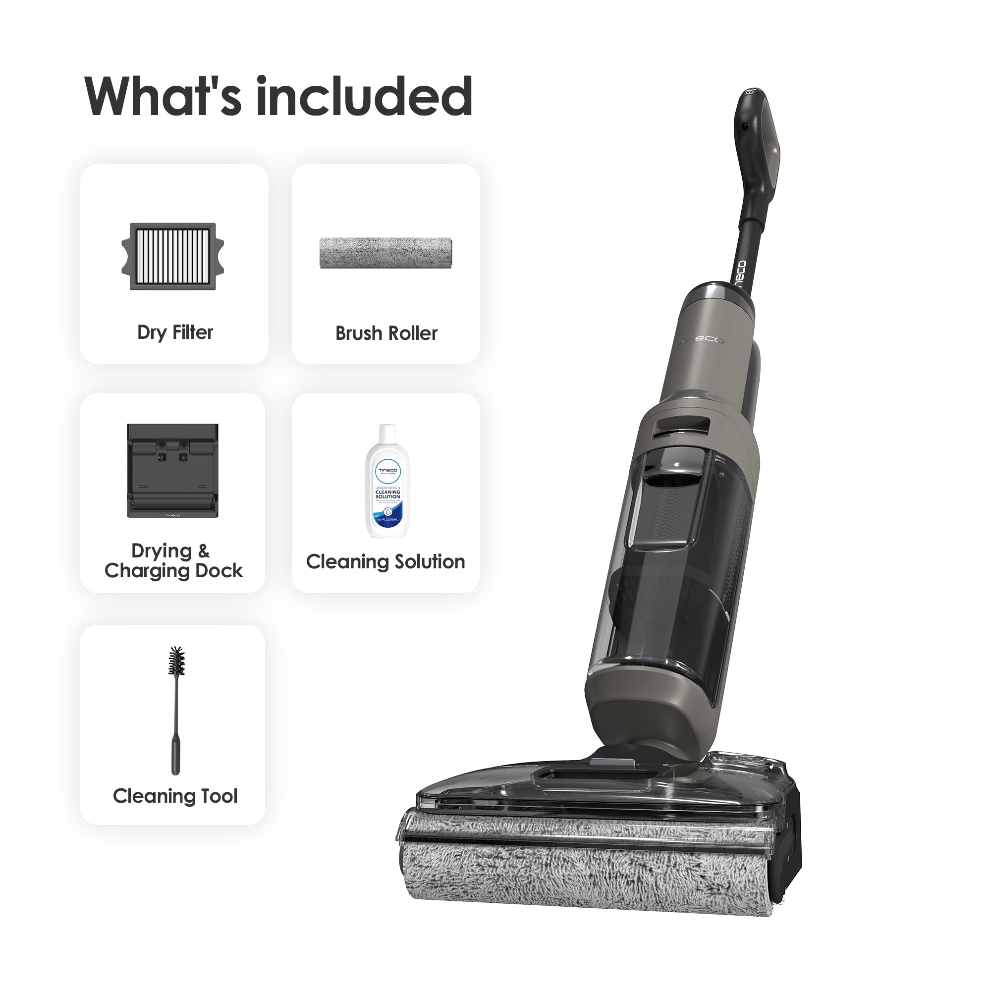 Tineco FLOOR ONE i6 Stretch Cordless Wet Dry Vacuum Cleaner, best cordless vacuum, best vacuum cleaner, best vacuum for pet hair, handheld vacuum
best cordless vacuum for pet hair