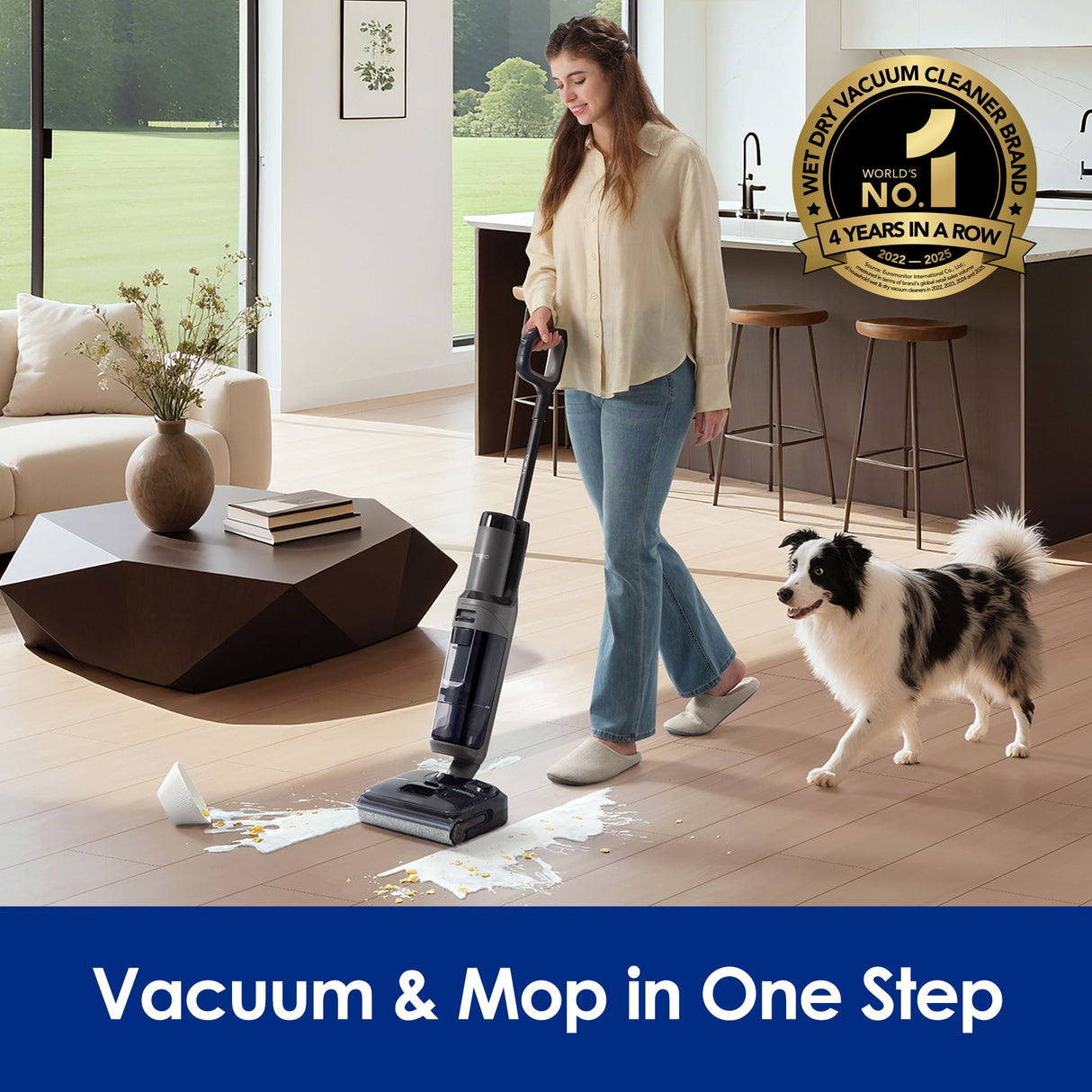 Tineco FLOOR ONE i6 Stretch Cordless Wet Dry Vacuum Cleaner - Tineco CA