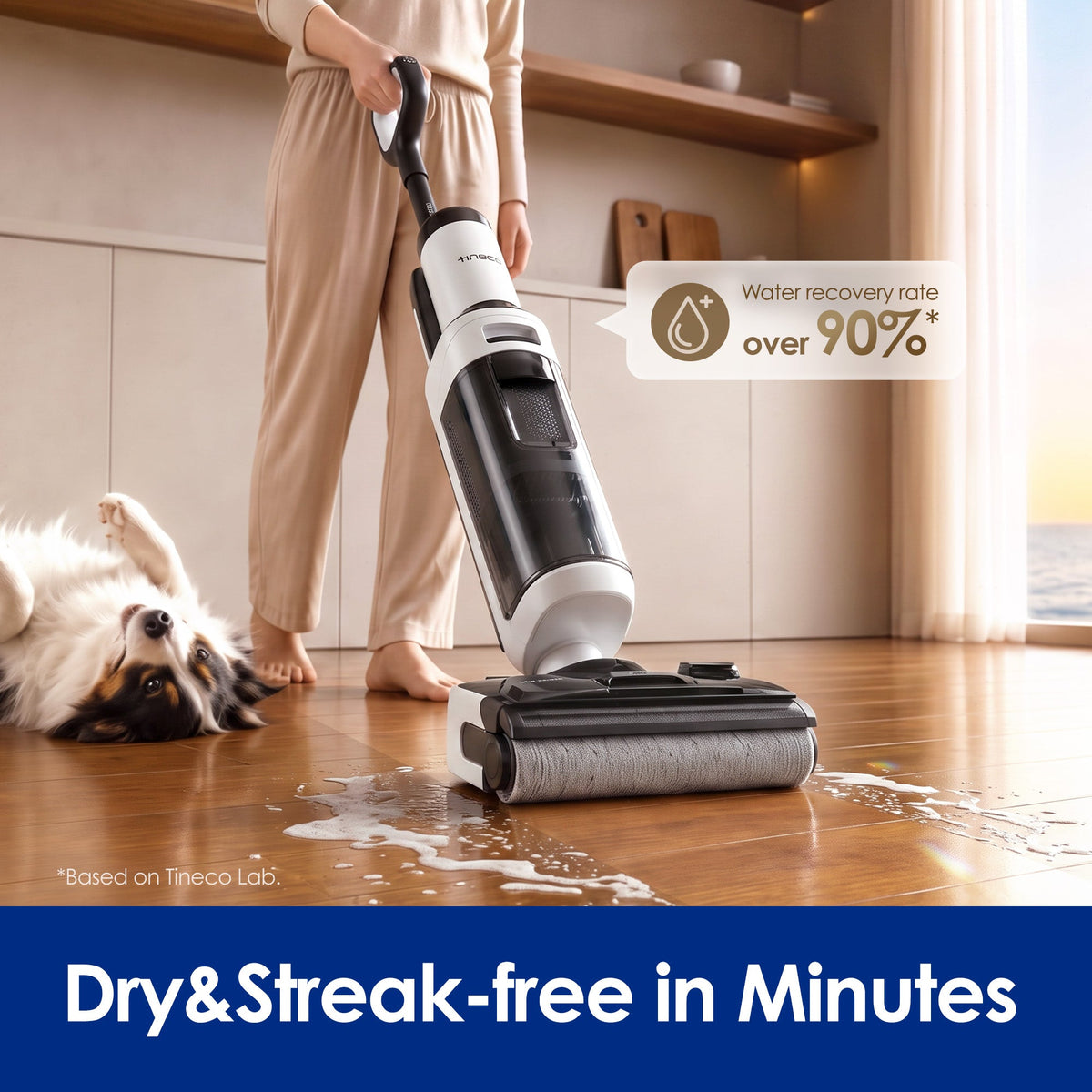 Tineco FLOOR ONE i7 Hotwash Cordless Wet Dry Vacuum Cleaner - Tineco CA