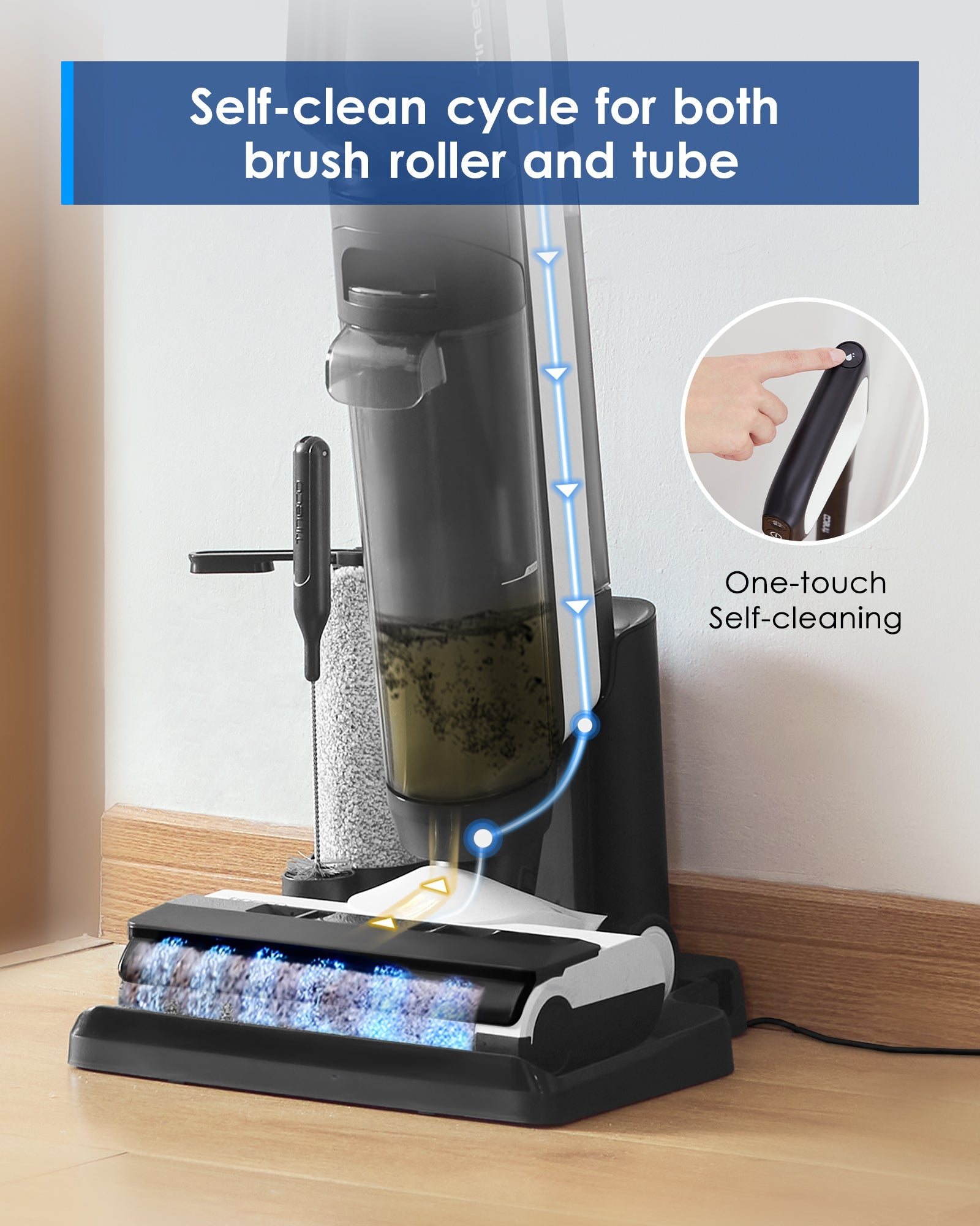 Tineco Floor ONE S5 Combo 2-in-1 Smart Cordless Wet-Dry Vacuum