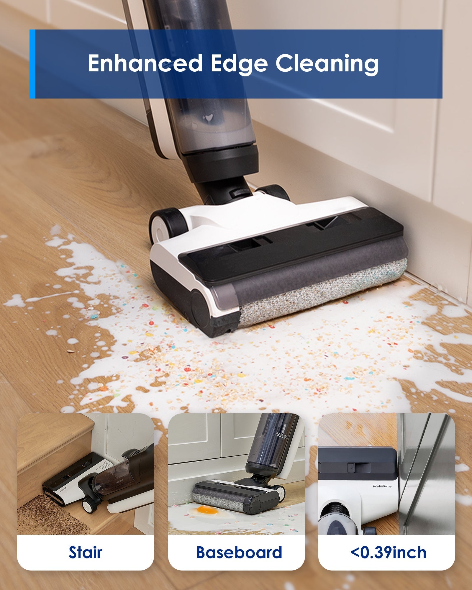 Tineco Floor ONE S5 Combo 2-in-1 Smart Cordless Wet-Dry Vacuum