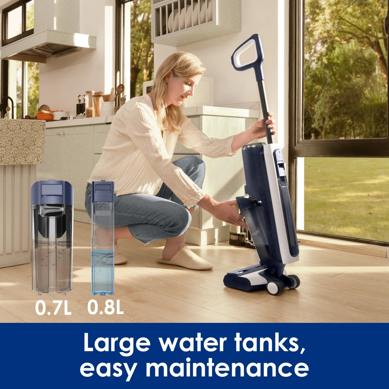 Tineco FLOOR ONE S5 Cordless, Lightweight, Smart Wet/Dry Vacuum Cleaner - Tineco CA