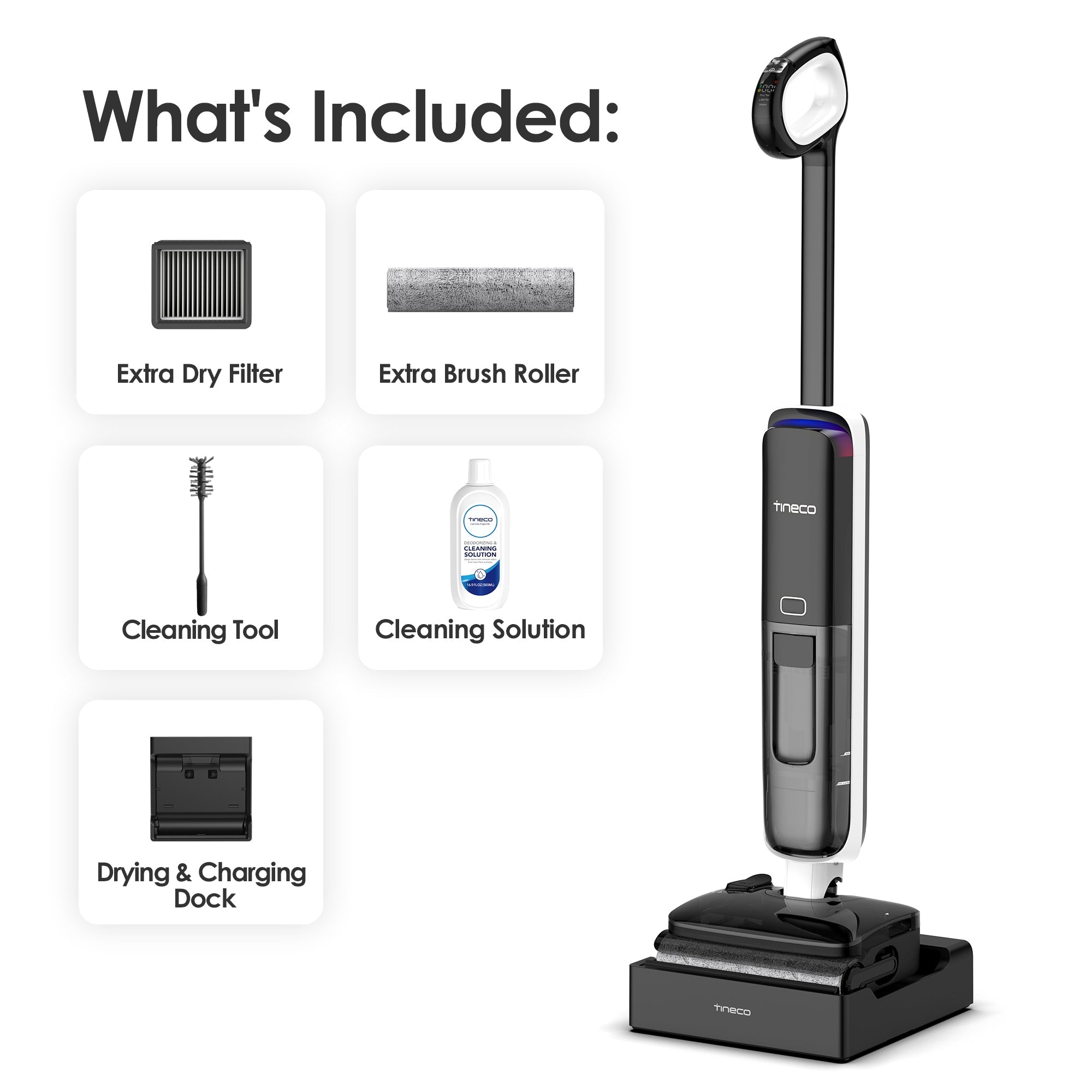 Tineco FLOOR ONE S6 Master Wet Dry Vacuum Cleaner - Tineco CA