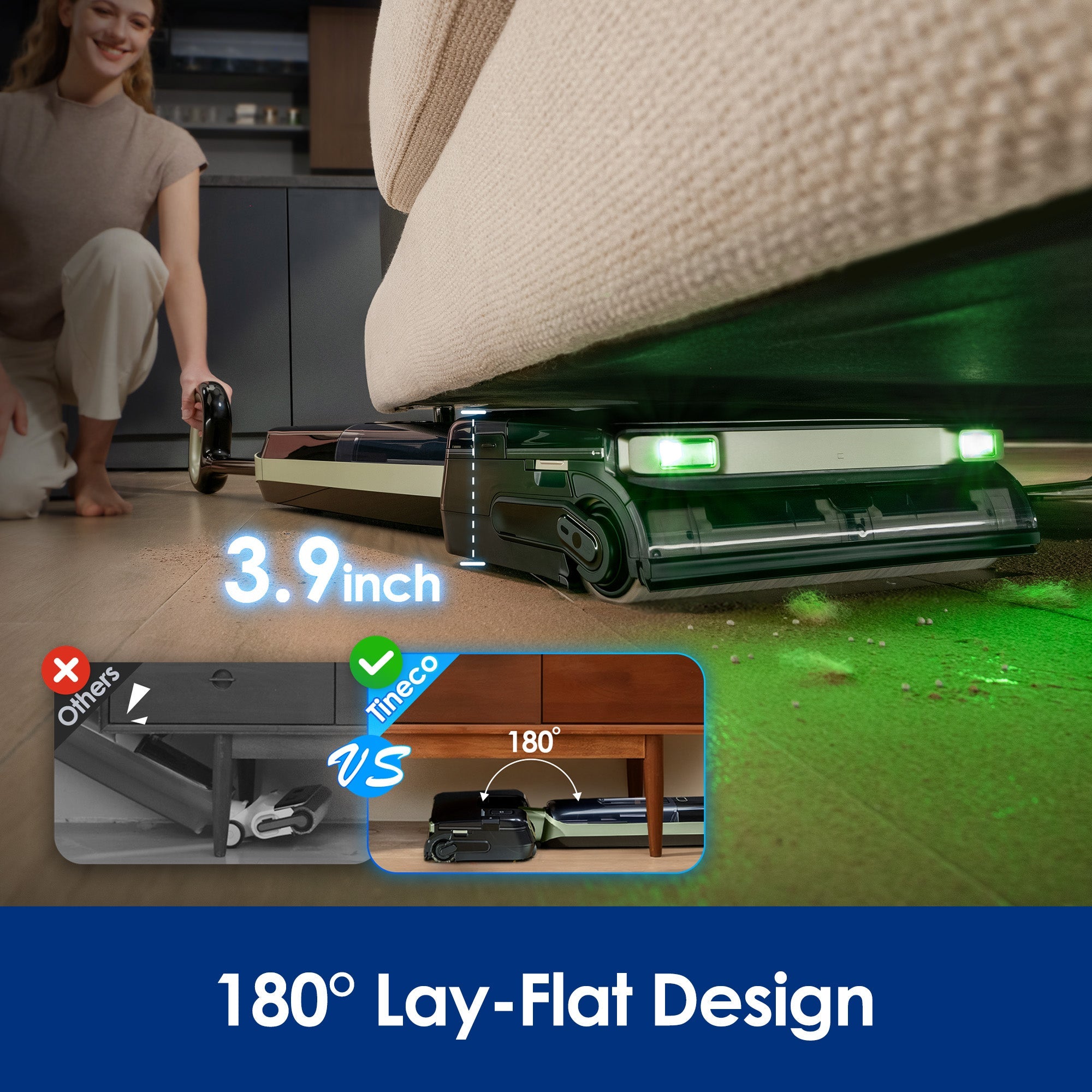 Tineco FLOOR ONE S7 Master Wet Dry Vacuum Cleaner - Tineco CA