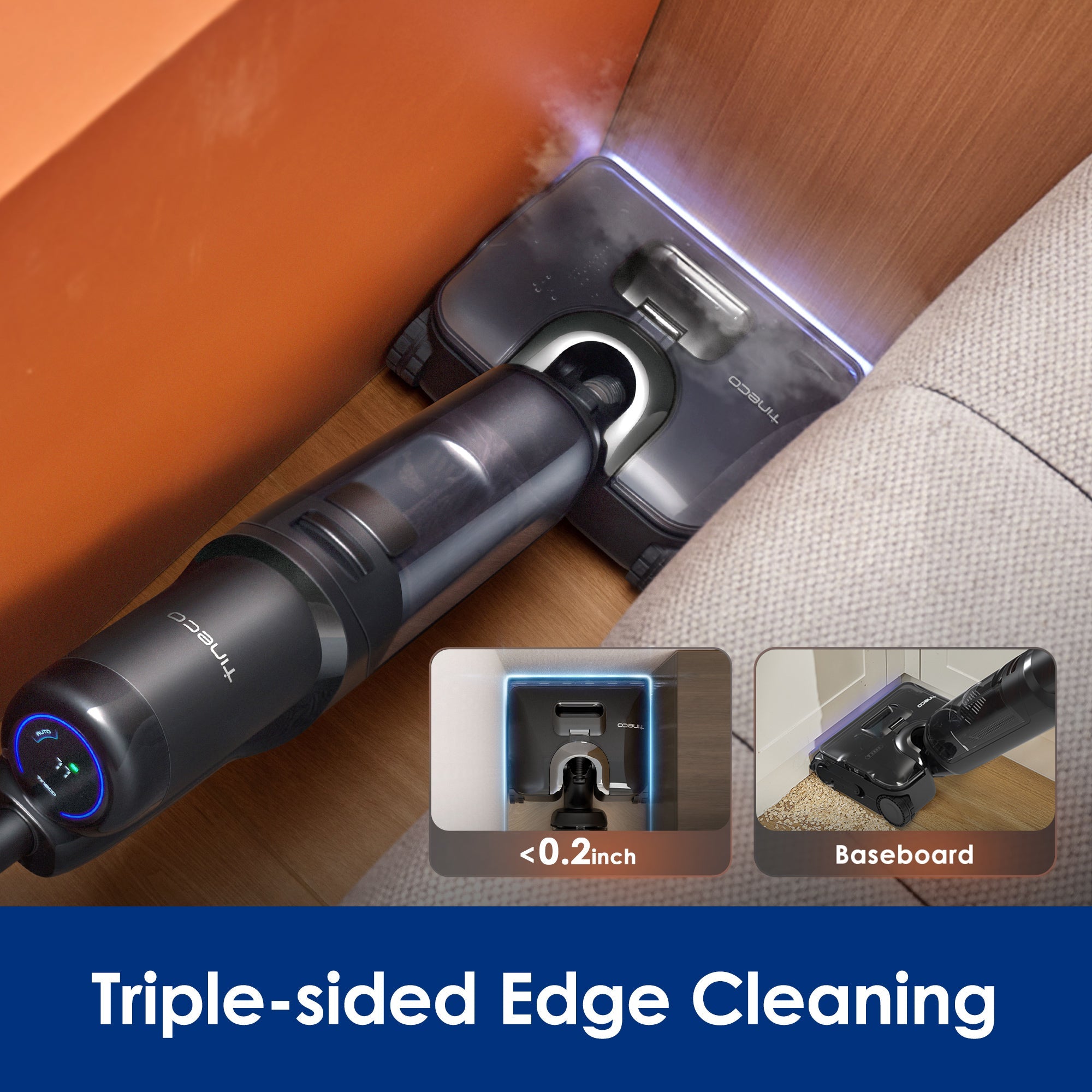 Tineco FLOOR ONE S7 Stretch Steam intelligent wet and dry vacuum cleaner - Tineco CA
