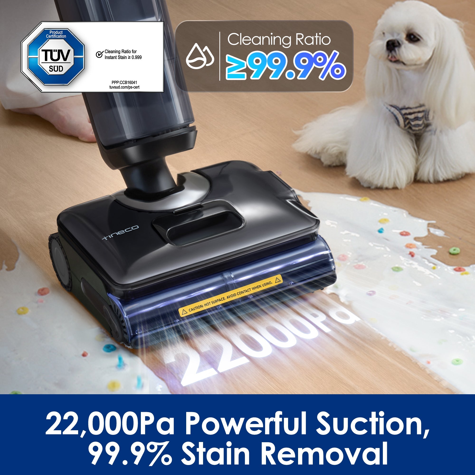 Tineco FLOOR ONE S7 Stretch Steam intelligent wet and dry vacuum cleaner - Tineco CA