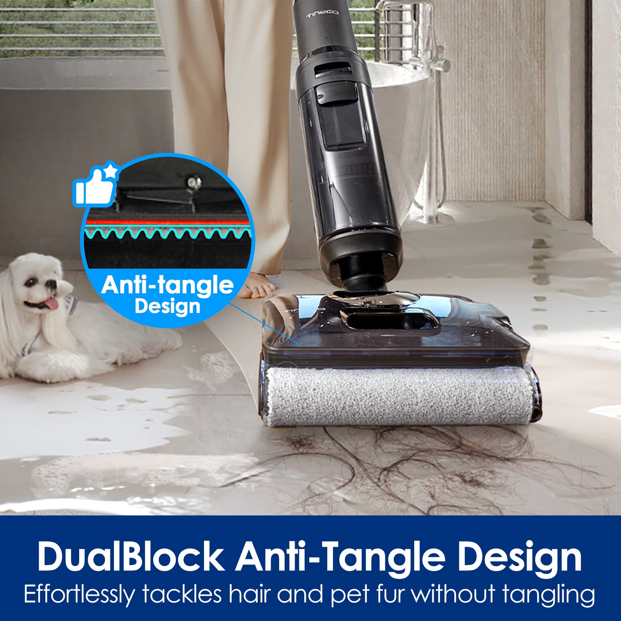 Tineco FLOOR ONE S7 Stretch Steam intelligent wet and dry vacuum cleaner - Tineco CA