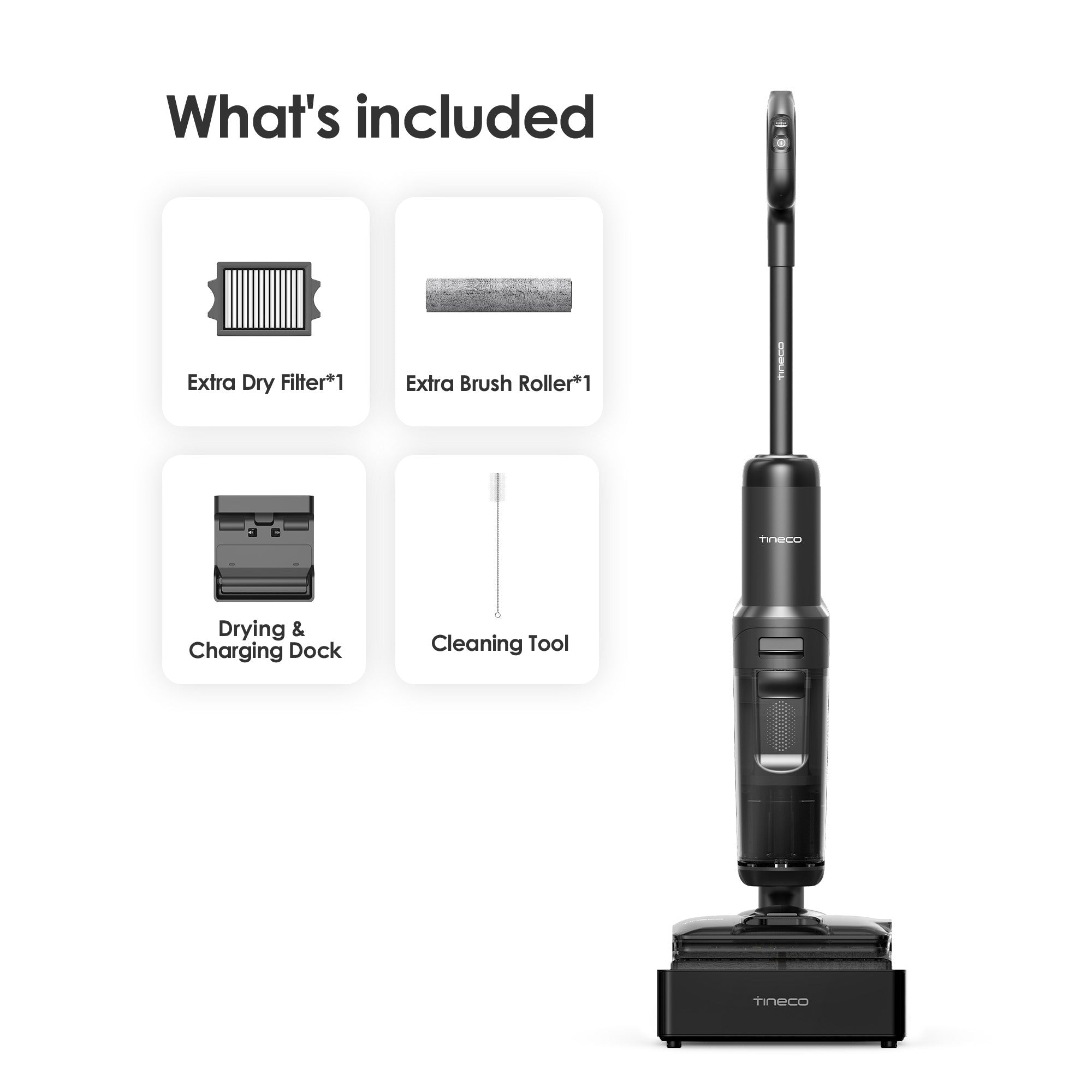 Tineco FLOOR ONE S7 Stretch Steam intelligent wet and dry vacuum cleaner - Tineco CA