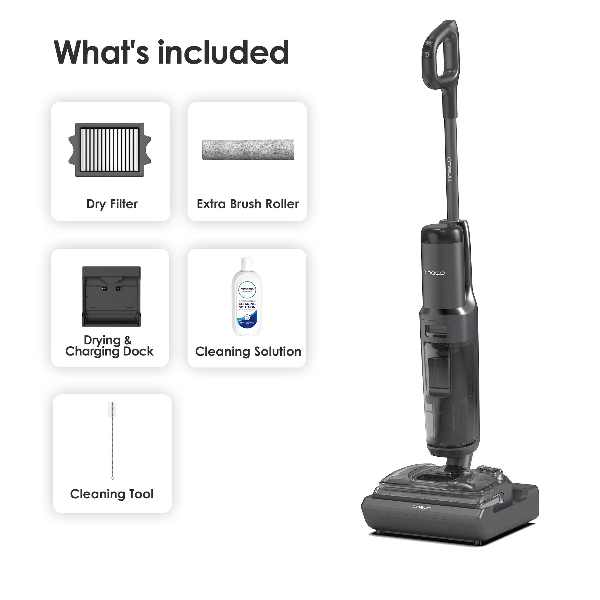 Tineco FLOOR ONE S7 Stretch Ultra Cordless Wet Dry Vacuum Cleaner - Tineco CA