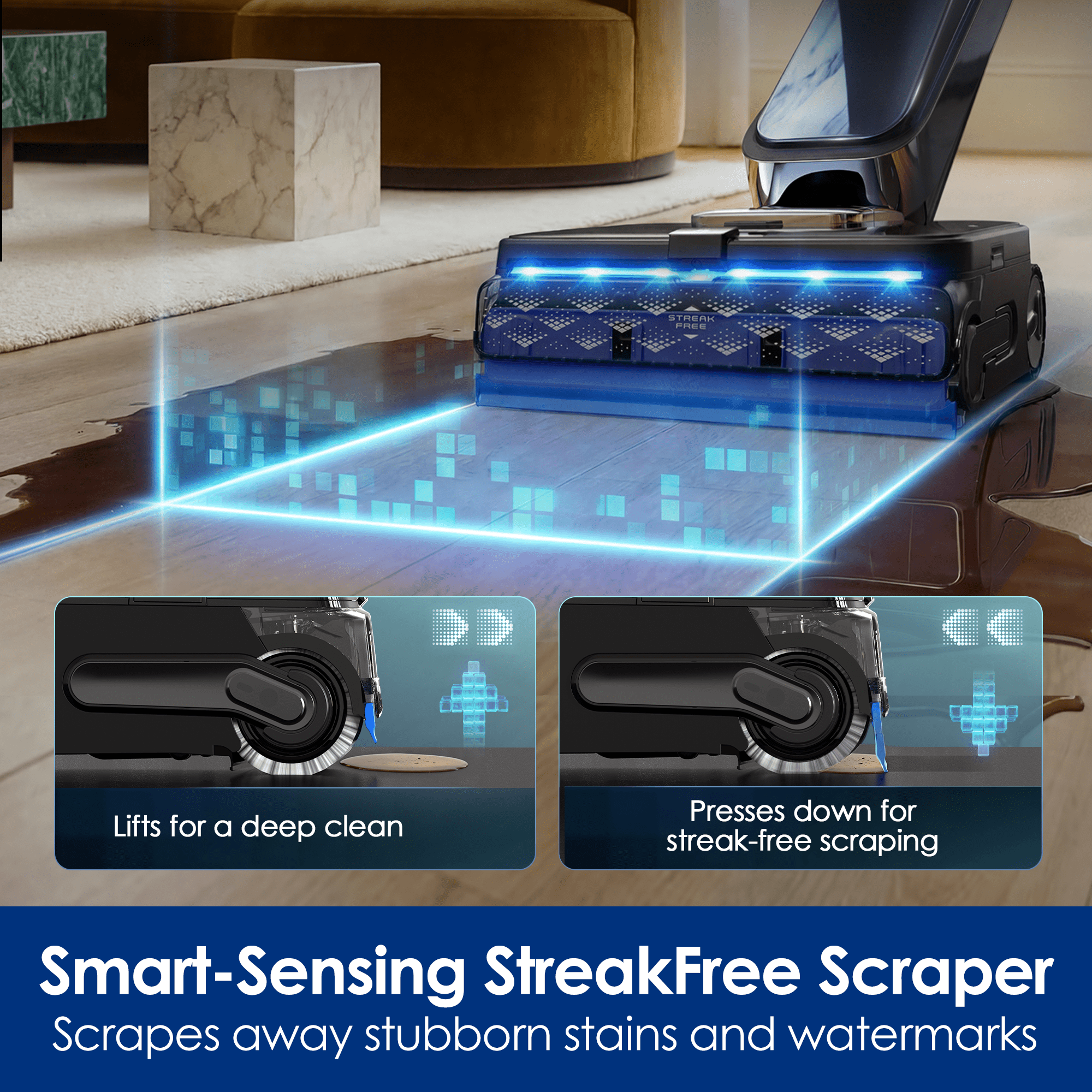 Tineco FLOOR ONE STATION S9 Scientist Pro Wet Dry Vacuum Cleaner - Tineco CA