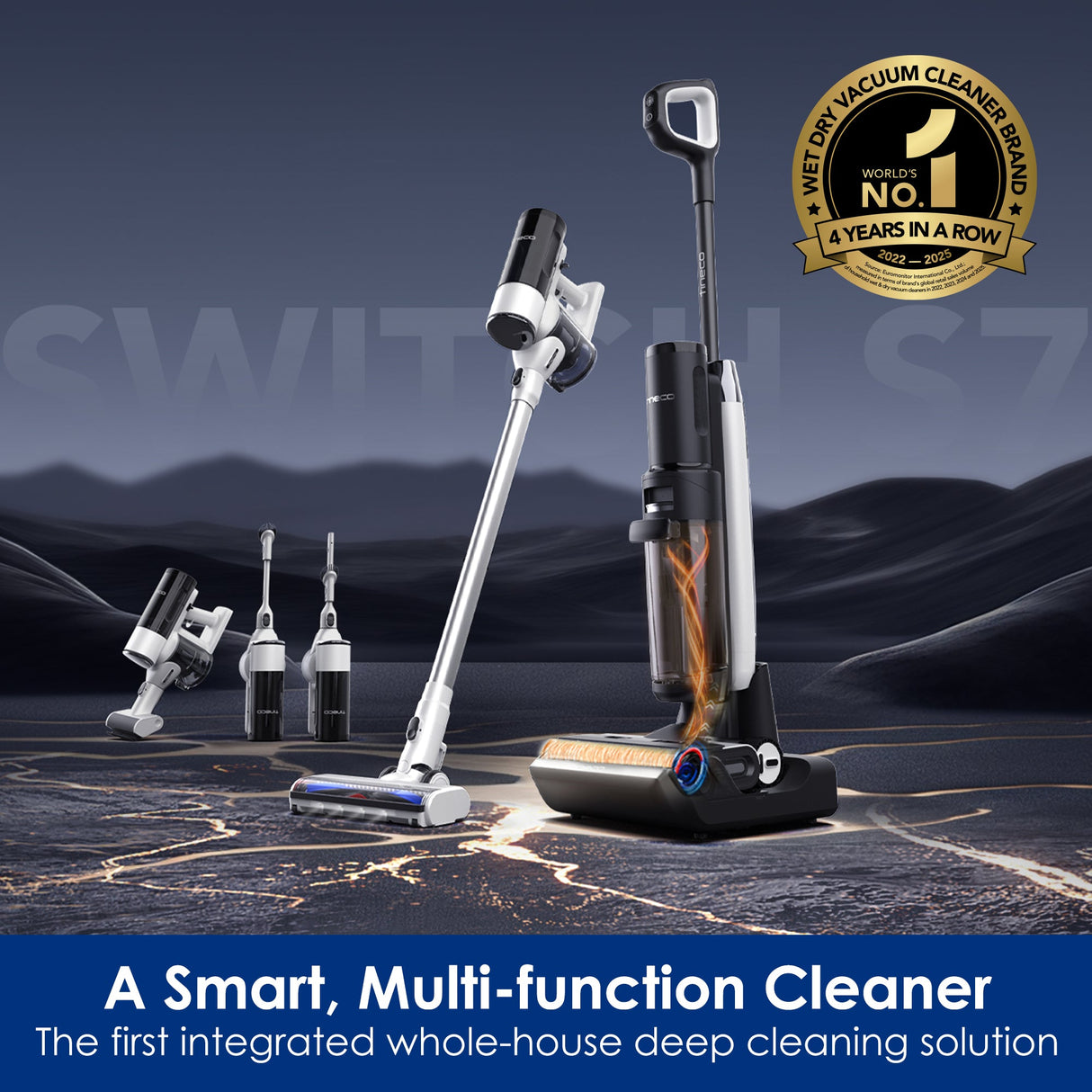 Tineco FLOOR ONE SWITCH S7 Wet Dry Vacuum Cleaner - Tineco CA