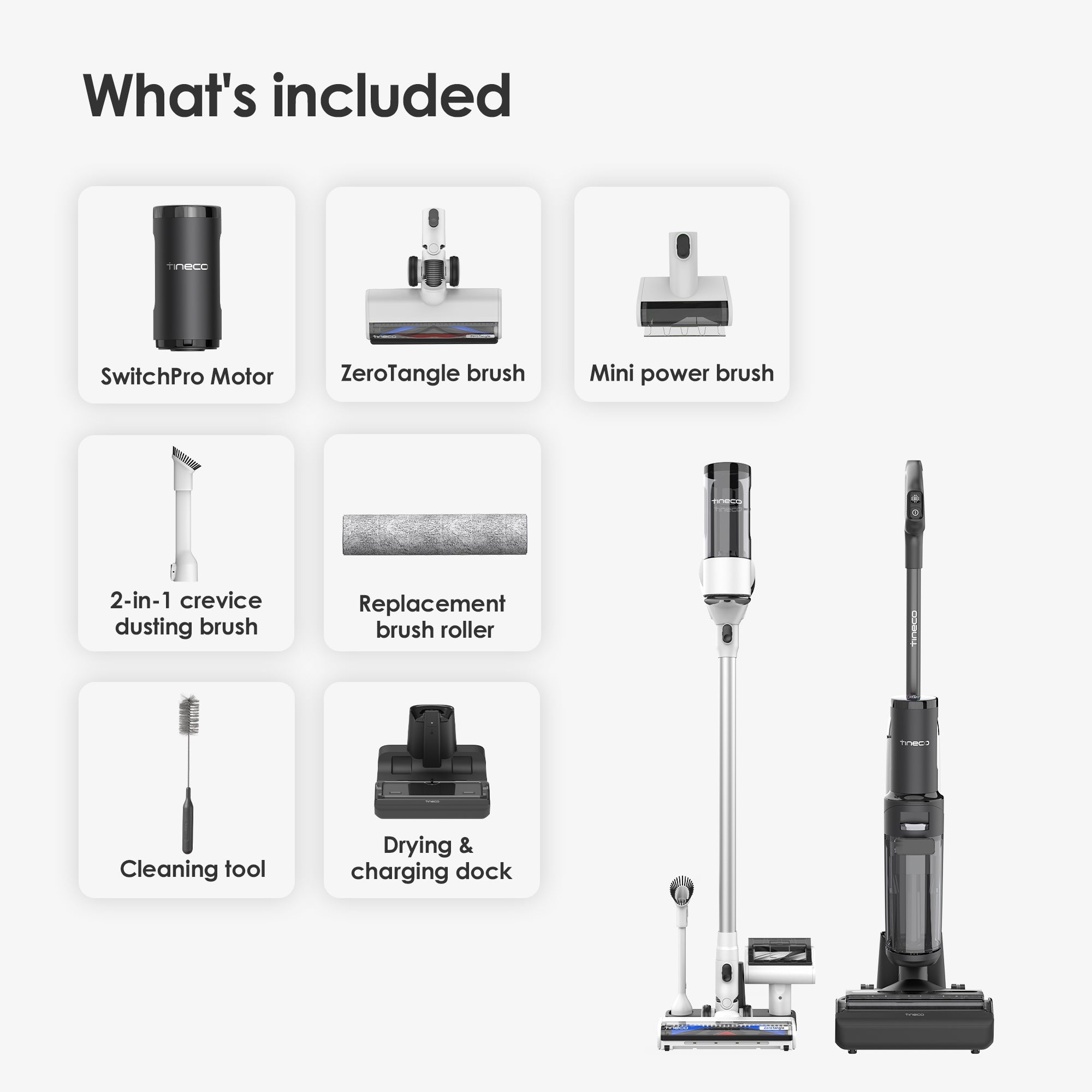 Tineco FLOOR ONE SWITCH S7 Wet Dry Vacuum Cleaner - Tineco CA