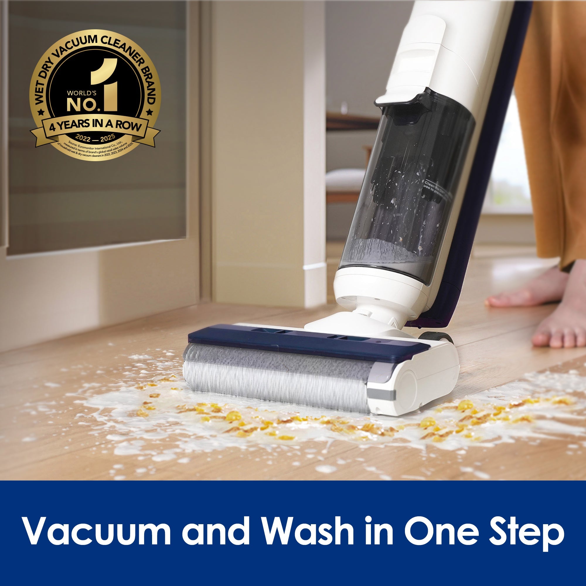 Tineco iFLOOR 5 Breeze Complete Cordless Wet Dry Vacuum Cleaner - Tineco CA