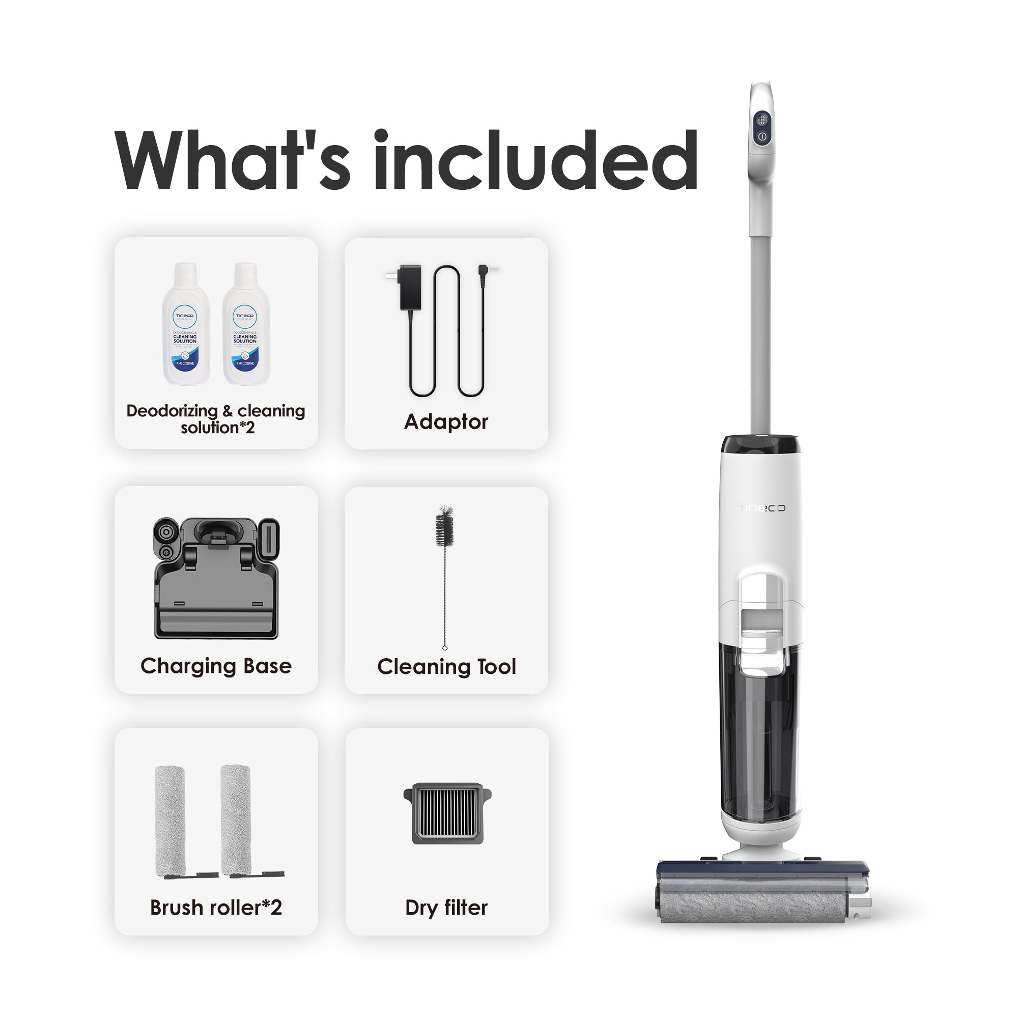 Tineco iFLOOR 5 Breeze Complete Cordless Wet Dry Vacuum Cleaner, best vacuum cleaner, handheld vacuum, best cordless vacuum for pet hair, tineco vacuum cleaner, best vacuum for pet hair, best cordless vacuum canada